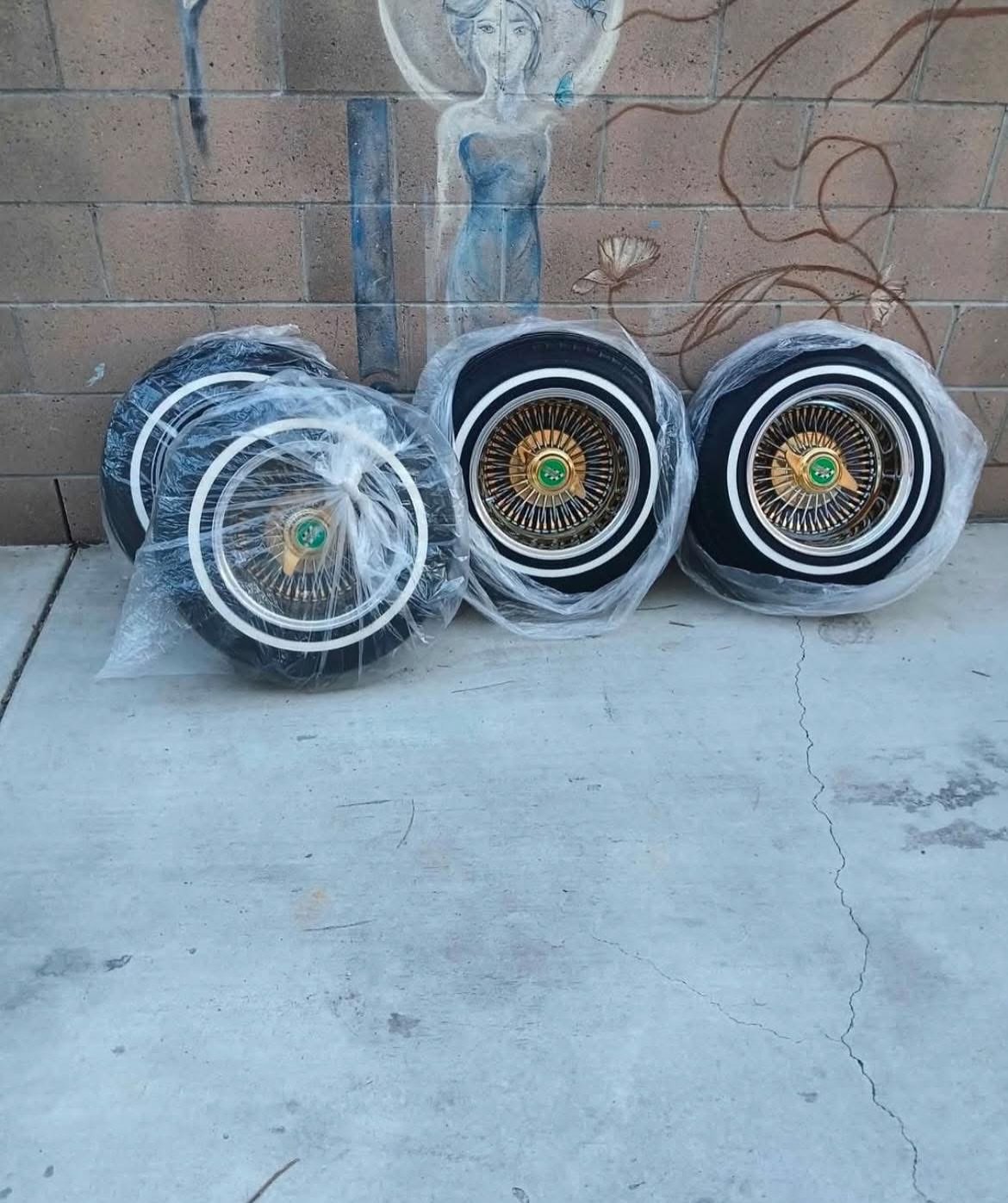 Dayton 13x7 wire wheels