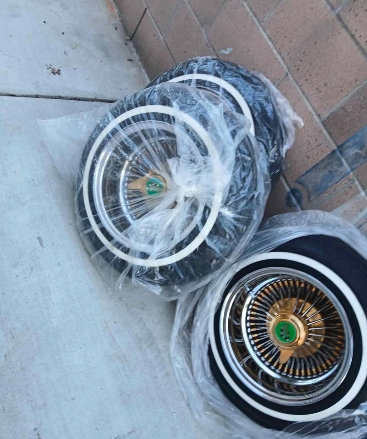 Dayton 13x7 wire wheels